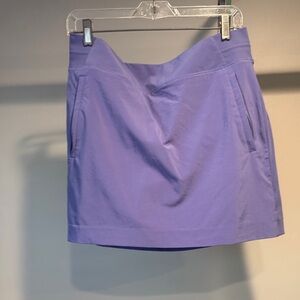 Purple athletic skort
